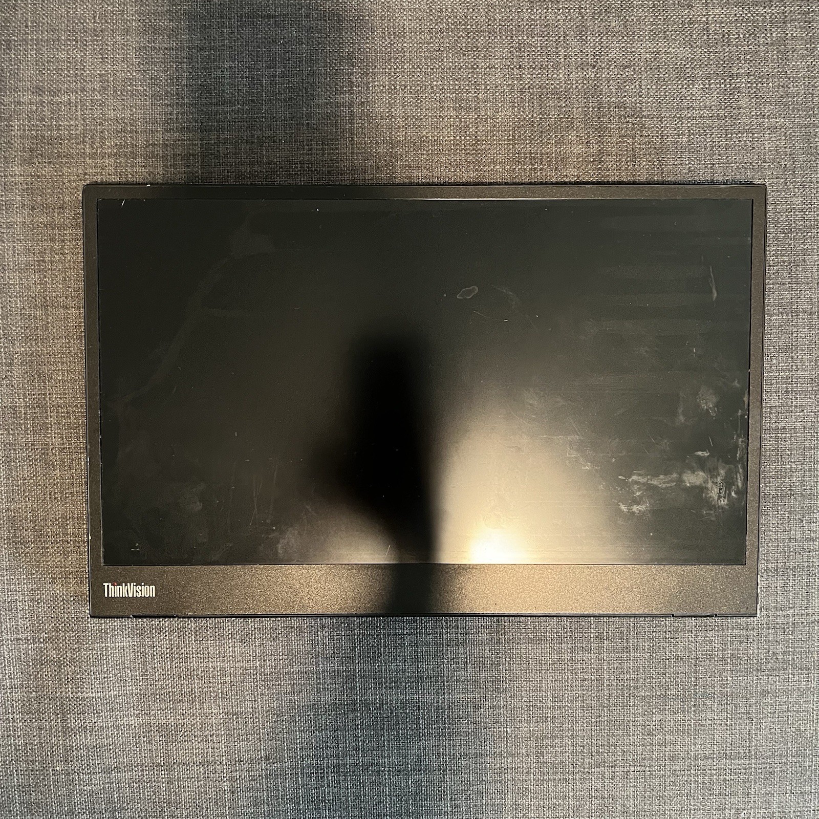 Broken Lenovo ThinkVision M14 Portable LCD Monitor 14” Sold As-is