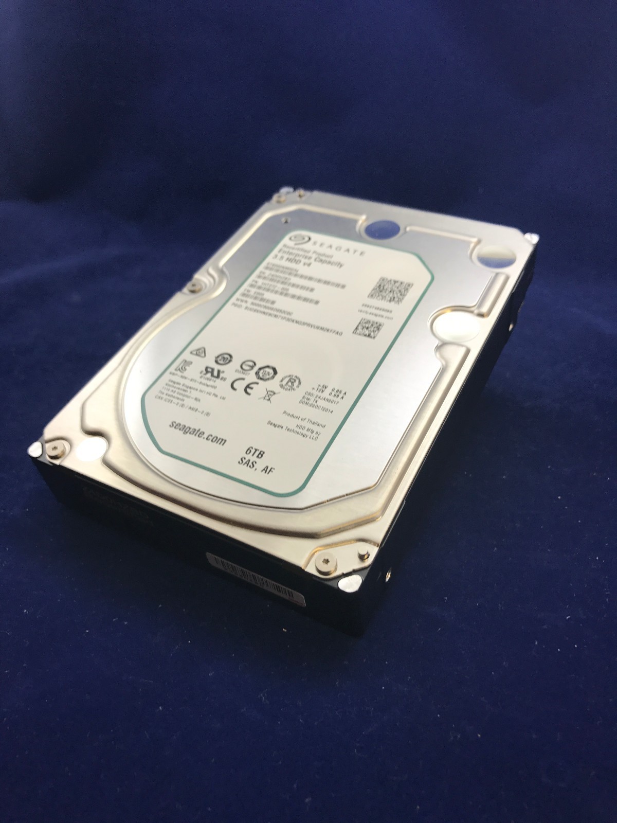 Seagate 6TB 3.5" ST6000NM0034 enterprise SAS 512E 7200 rpm 128 mb internal