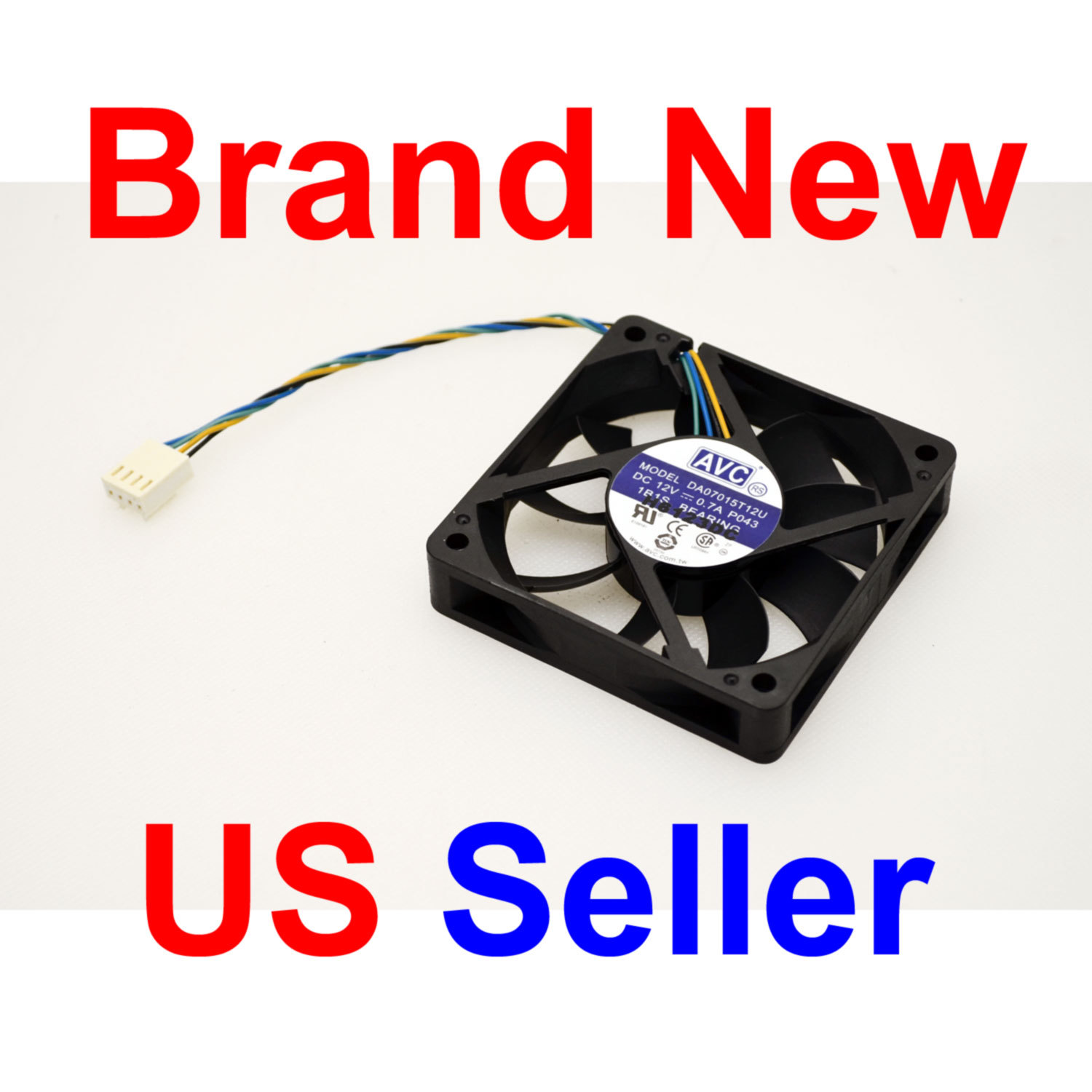 High Speed 70x70x15MM PWM Fan for Workstation Server (DF127015BU or DA07015T12U)