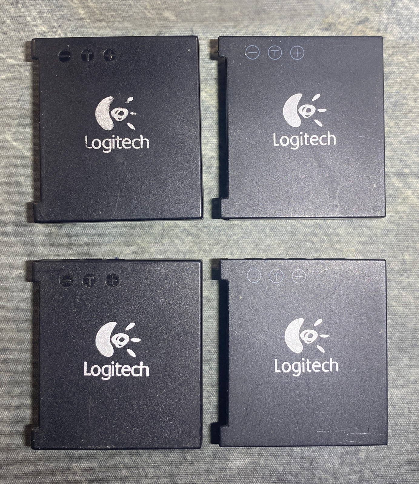 Logitech L-LL11 LOT of 4 Battery Packs for MX & G7