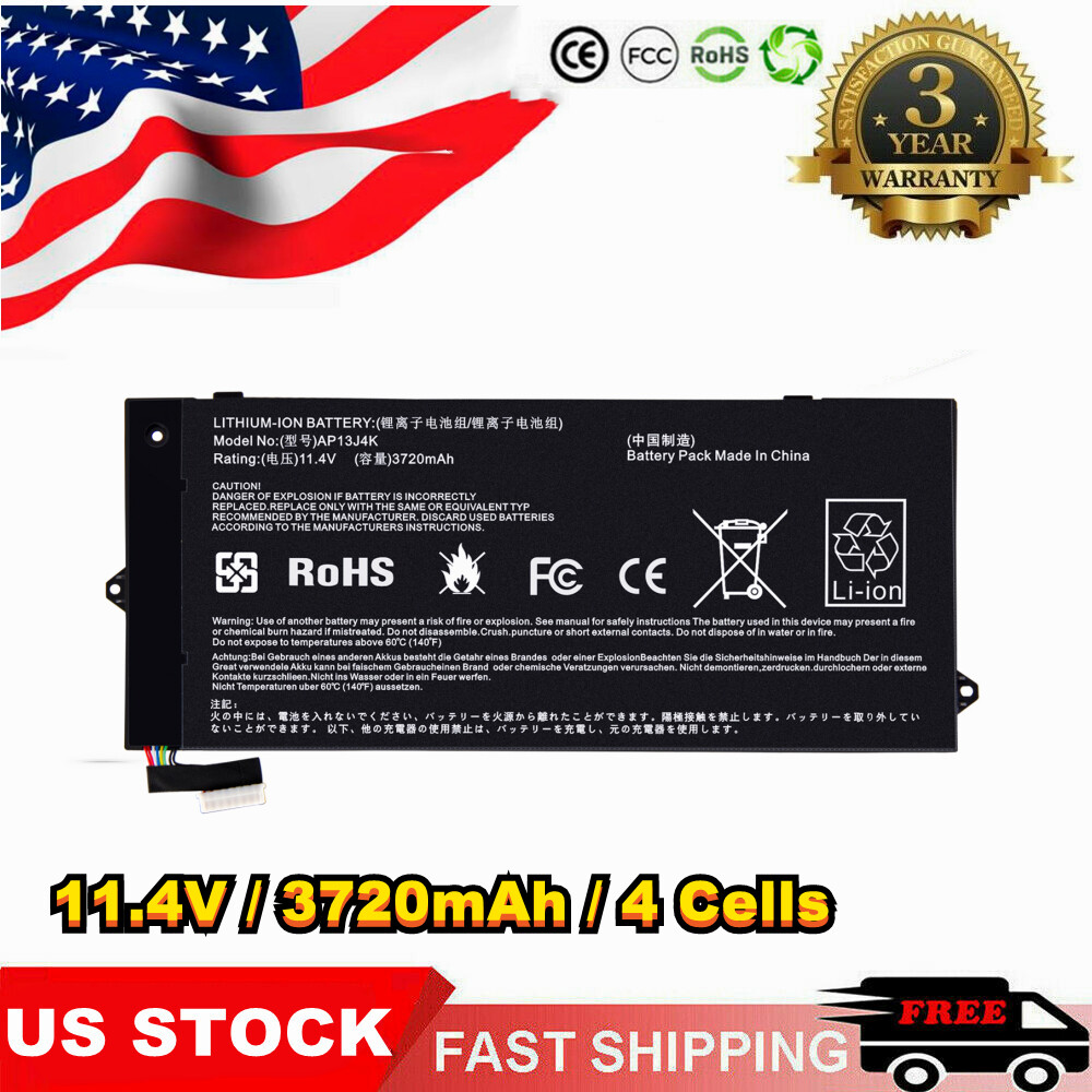 AP13J4K AP13J3K Battery For Acer Chromebook 11.6" C720 C720P C740 C740-C4PE