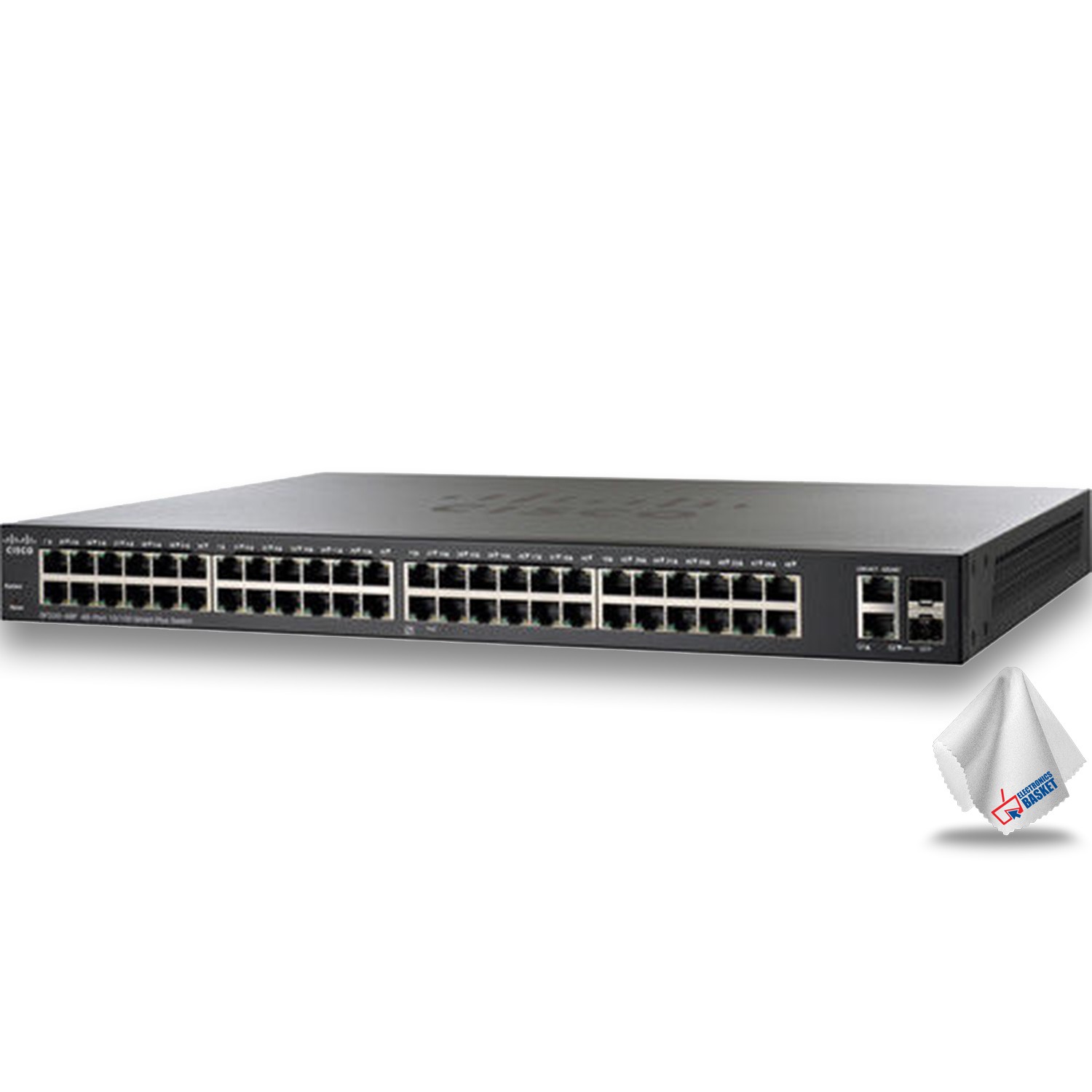 Cisco SF220-48 48-Port Fast Ethernet Smart Switch (SF220-48-K9-NA)