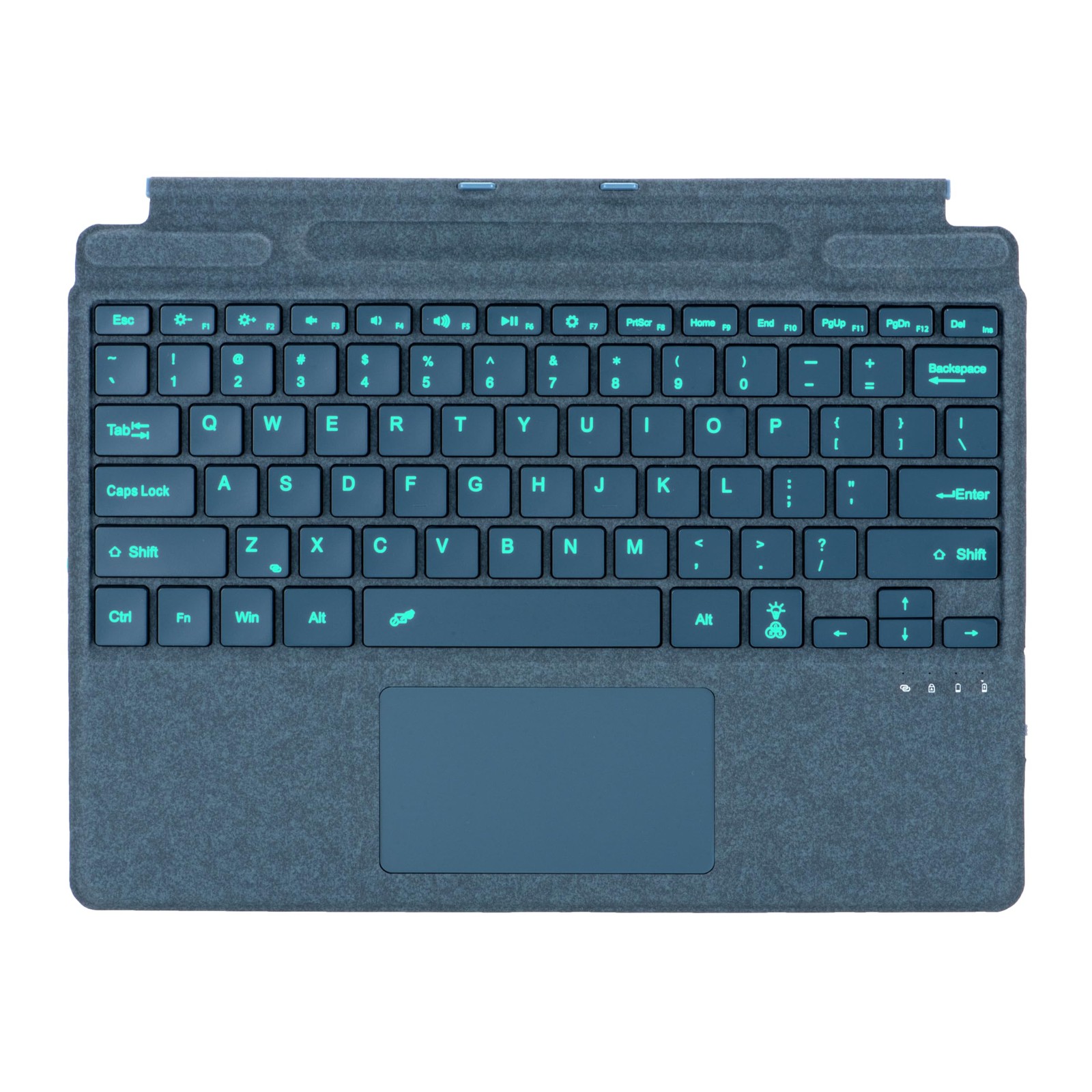 Zoof Keyboard for Microsoft Surface Pro 11 10 9 8 X Copilot+ 7-Color Backlit