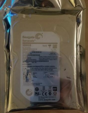 Seagate Barracuda 3000GB DP/N 03GPRT ST3000DM001 3TB 3.5" SATA Hard Drive