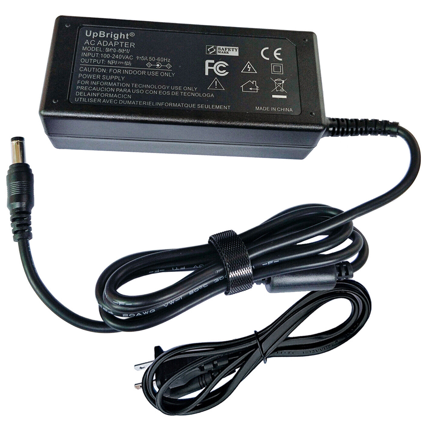 AC/DC Adapter For Samsung C24F C27F CF397 C27F397 CH711 CF791 Curved LED Monitor