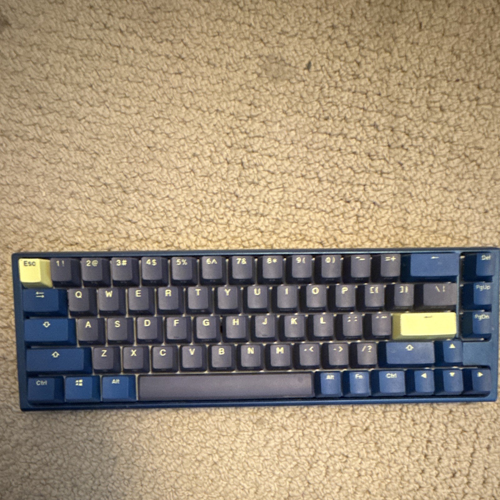 Ducky One 2 SF Compact Mechanical Keyboard Blue English QWERTY Layout
