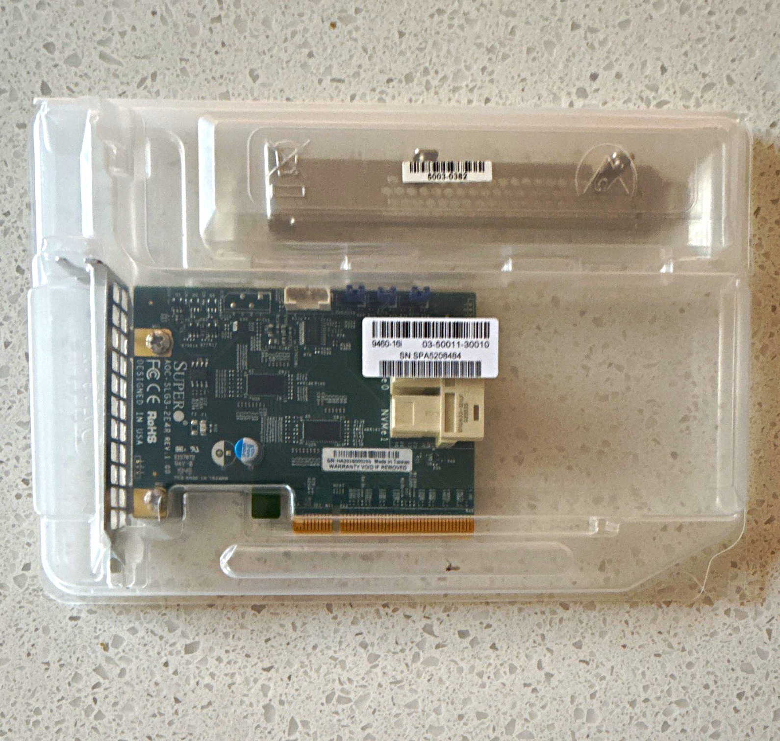 Supermicro AOC-STG-I2T 2-Port 10GbE RJ-45 PCIe Wired Network Card