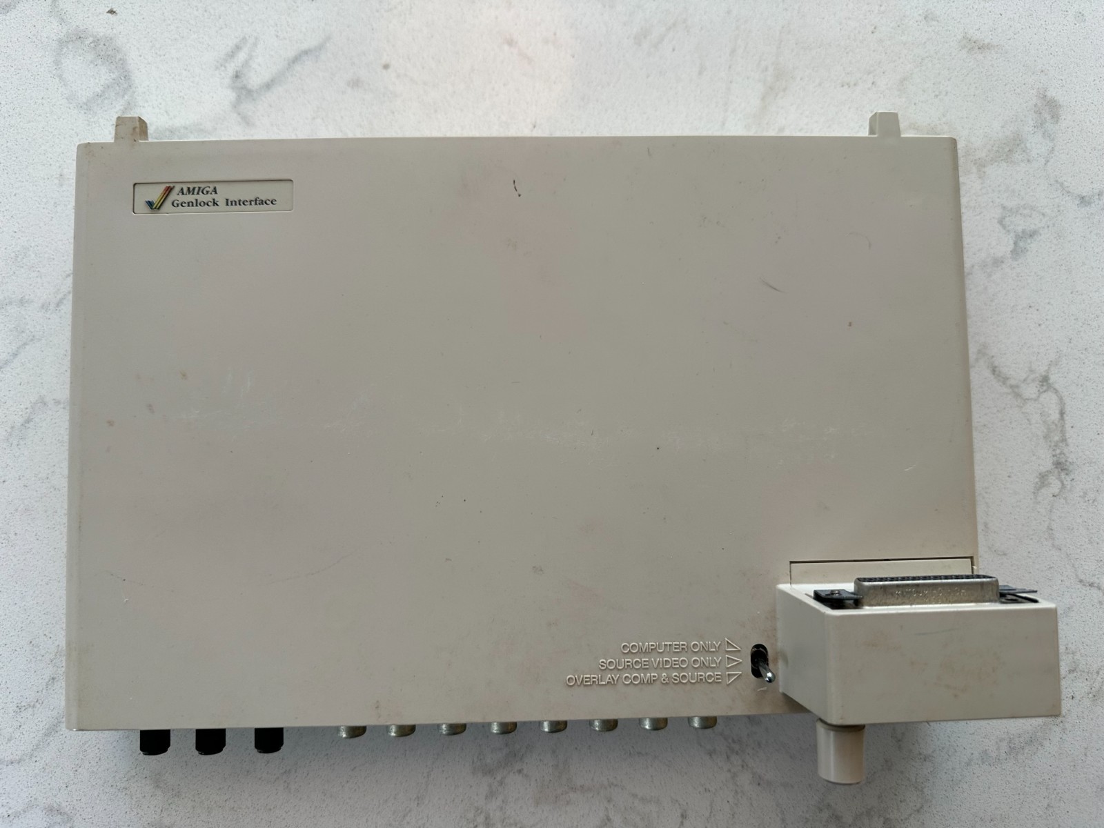 Commodore Amiga 1300 AV Genlock Mixer for Amiga 1000 Vintage Computer