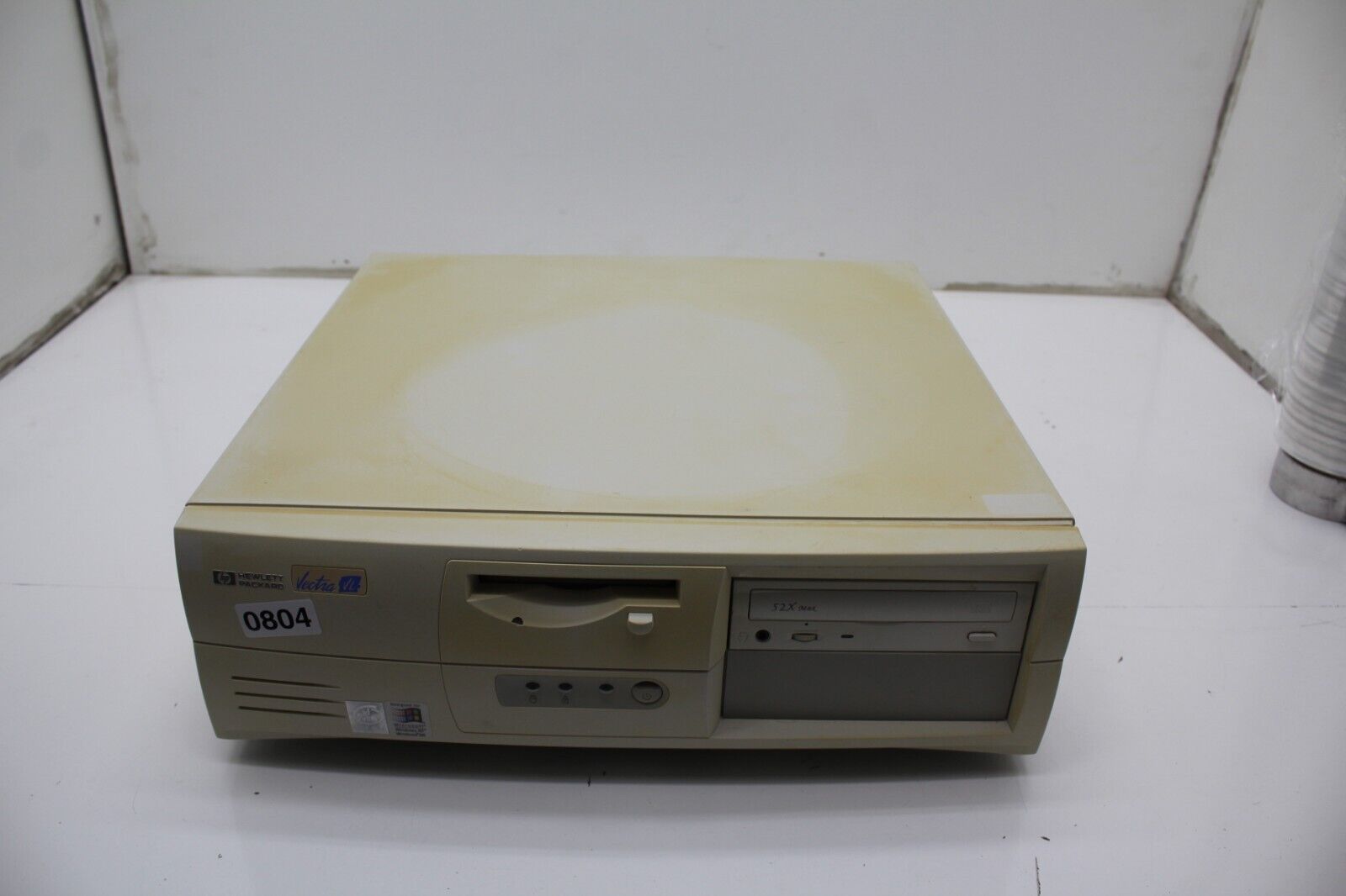 Vintage HP Vectra VL d8990e Desktop Computer Intel Pentium 3 500MHz 384MB Ram