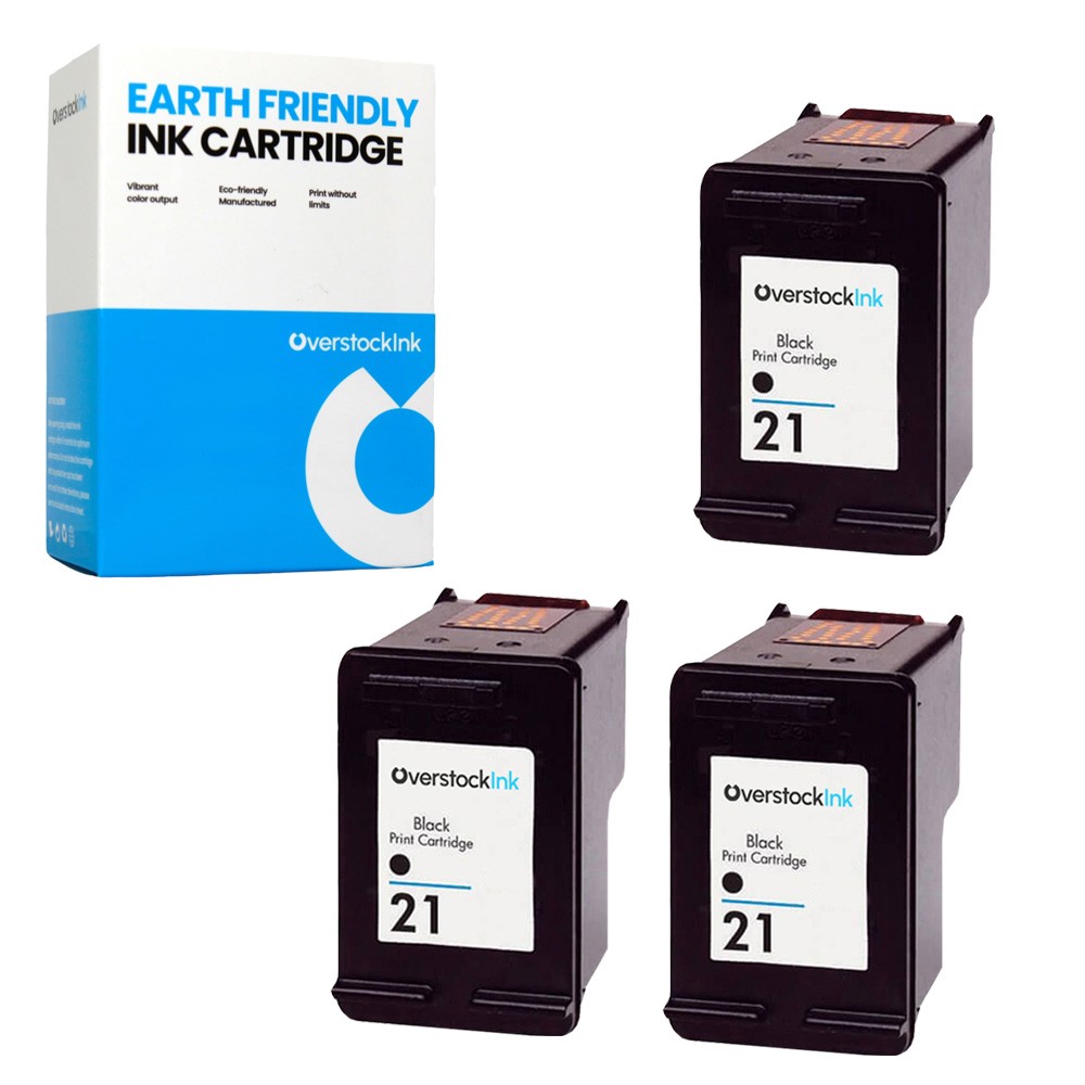 3PK Compatible OSI HP Printer Ink 21 for HP DeskJet D2320 D2345 D2360 D2400 3938