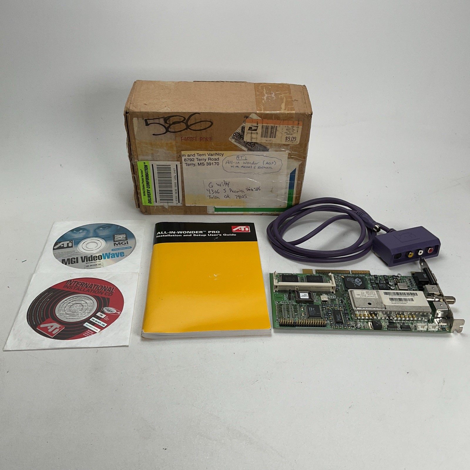 ATI All In Wonder Pro Graphics Card Users Guide & Software Vintage Computing