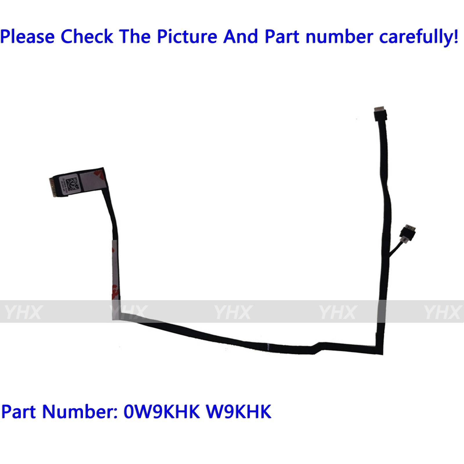 New 0W9KHK W9KHK For Dell Alienware M15 R3 R4 TRON LIGHT Air Outlet Cable Line