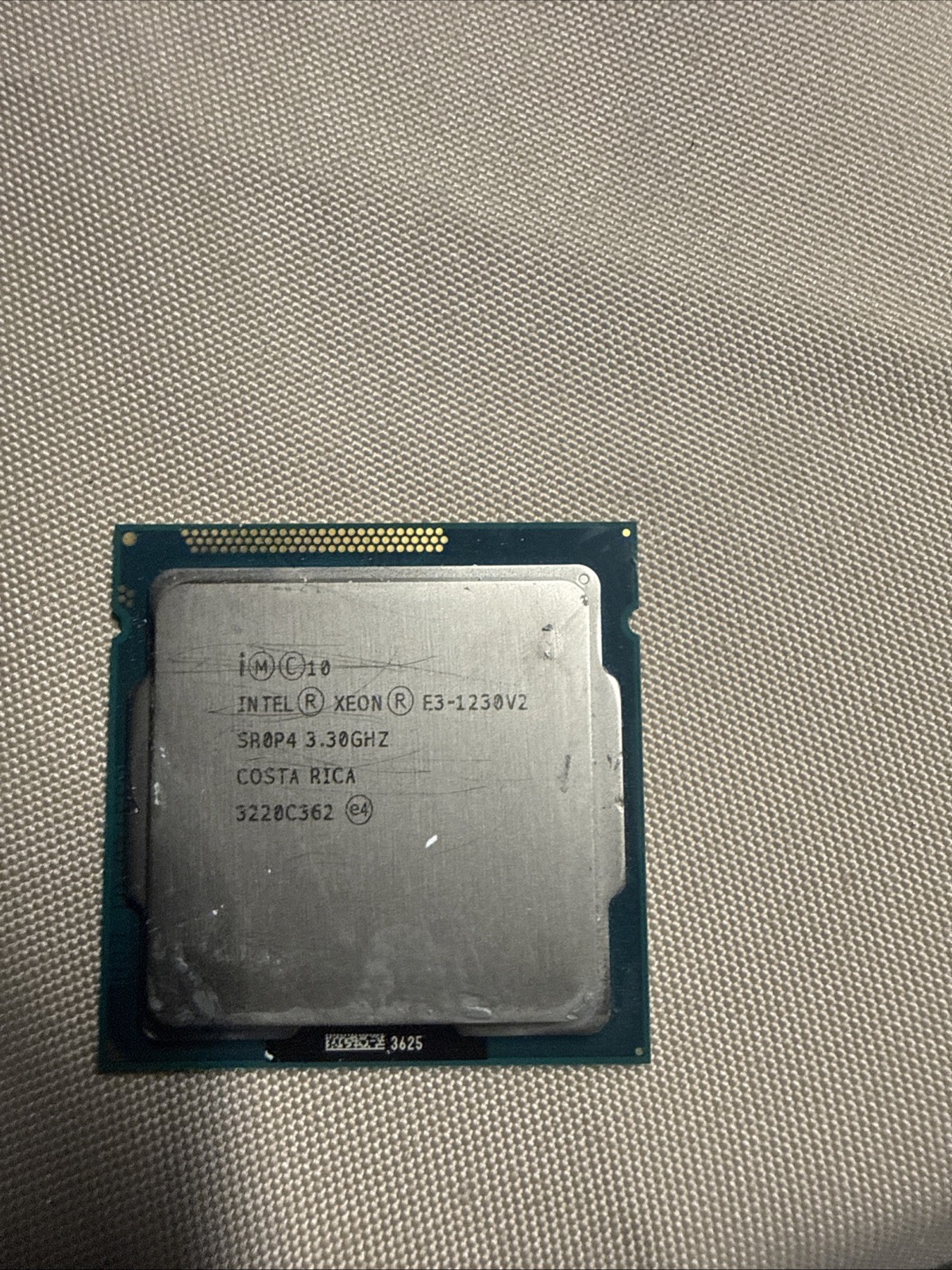 Intel Xeon E3-1230 V2 3.3GHz Quad Core Server CPU Processor SR0P4 LGA 1155