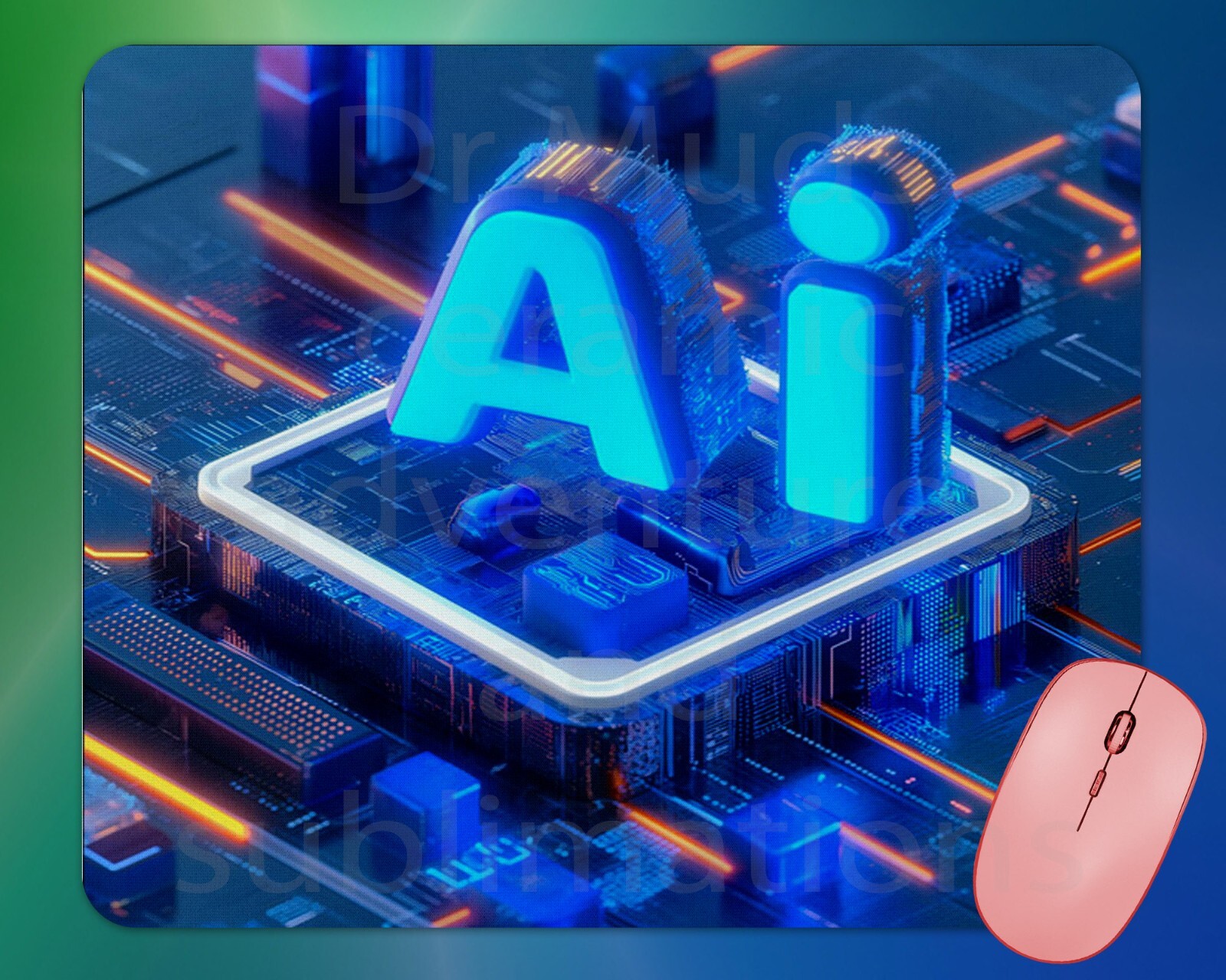 AI Lovers artificial intelligence   mouse pad mousepad