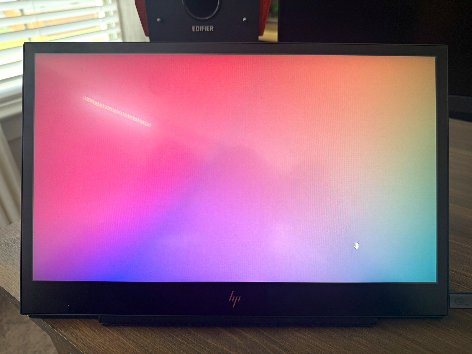 HP EliteDisplay S14 14in Portable USB-C Monitor FHD 1920x1080 Anti-Glare