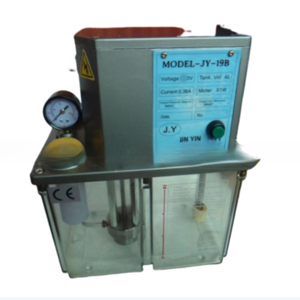 1PC Oil injector motorized lubricant pump JY-19B 4L 110V FedEx or DHL