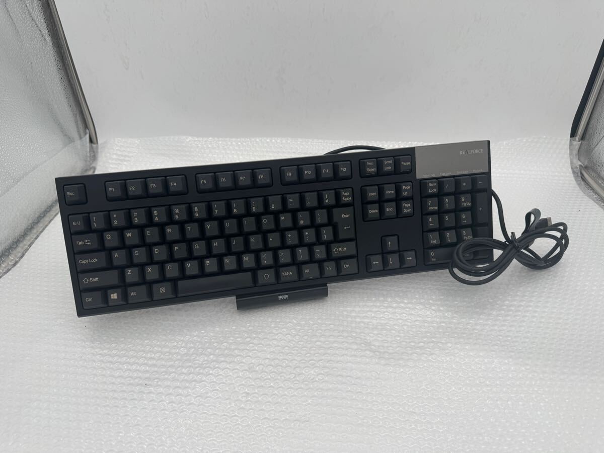 Realforce Keyboard R2S-JP4-BK Japanese Layout with Numeric Keypad Used Tested