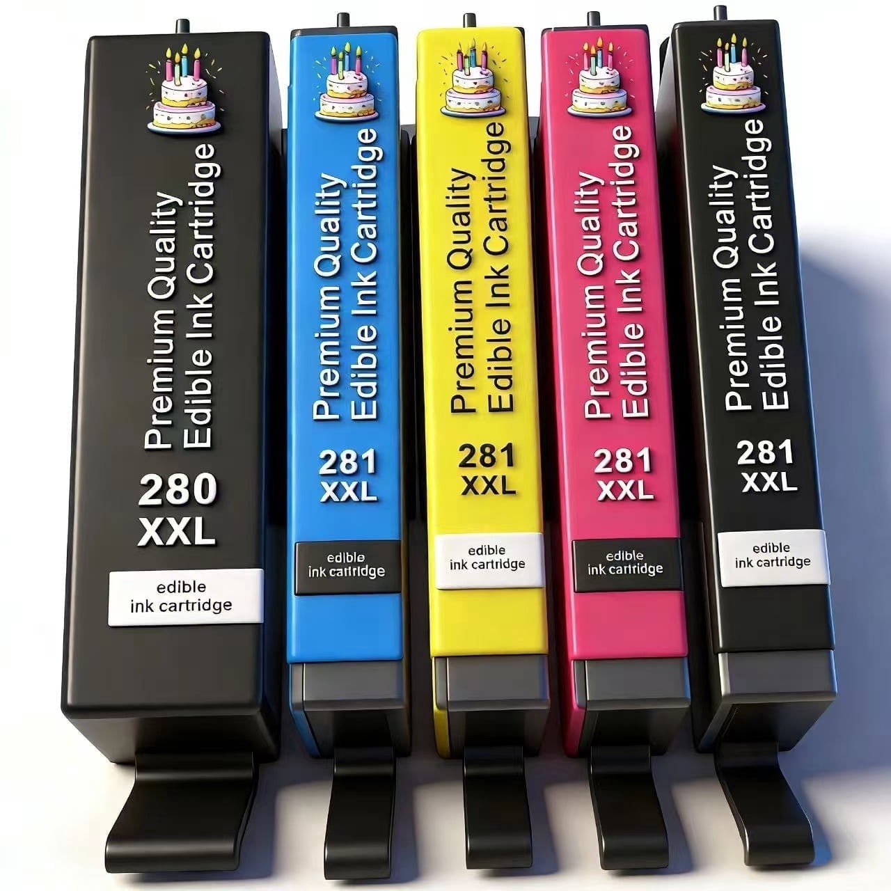 Edible Ink Cartridges for Canon PGI-280XXL CLI-281XXL For PIXMA TS9120 TS9520