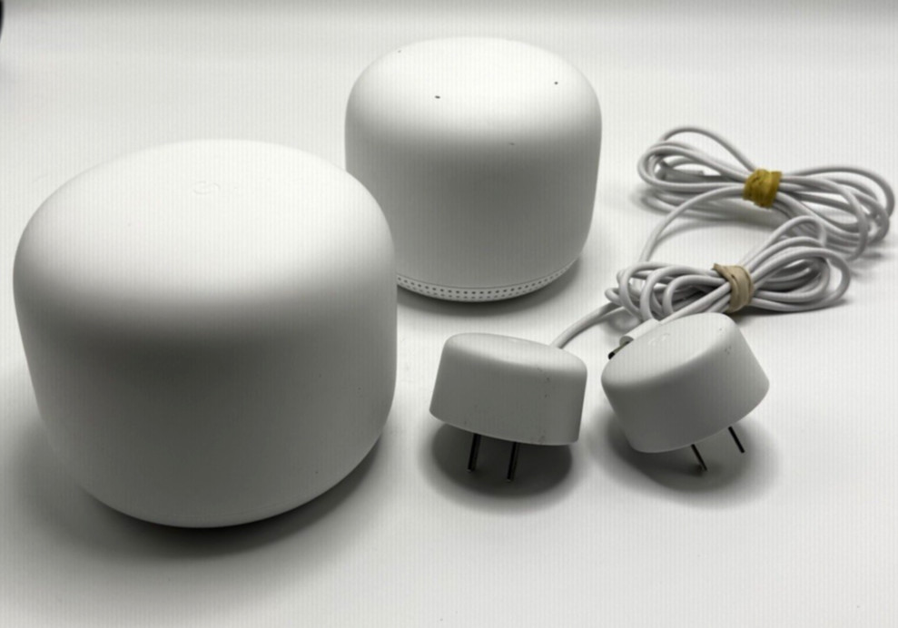 Google Nest Wifi 2-Pack H2D Router H2E Point Mesh WiFi Tested Reset