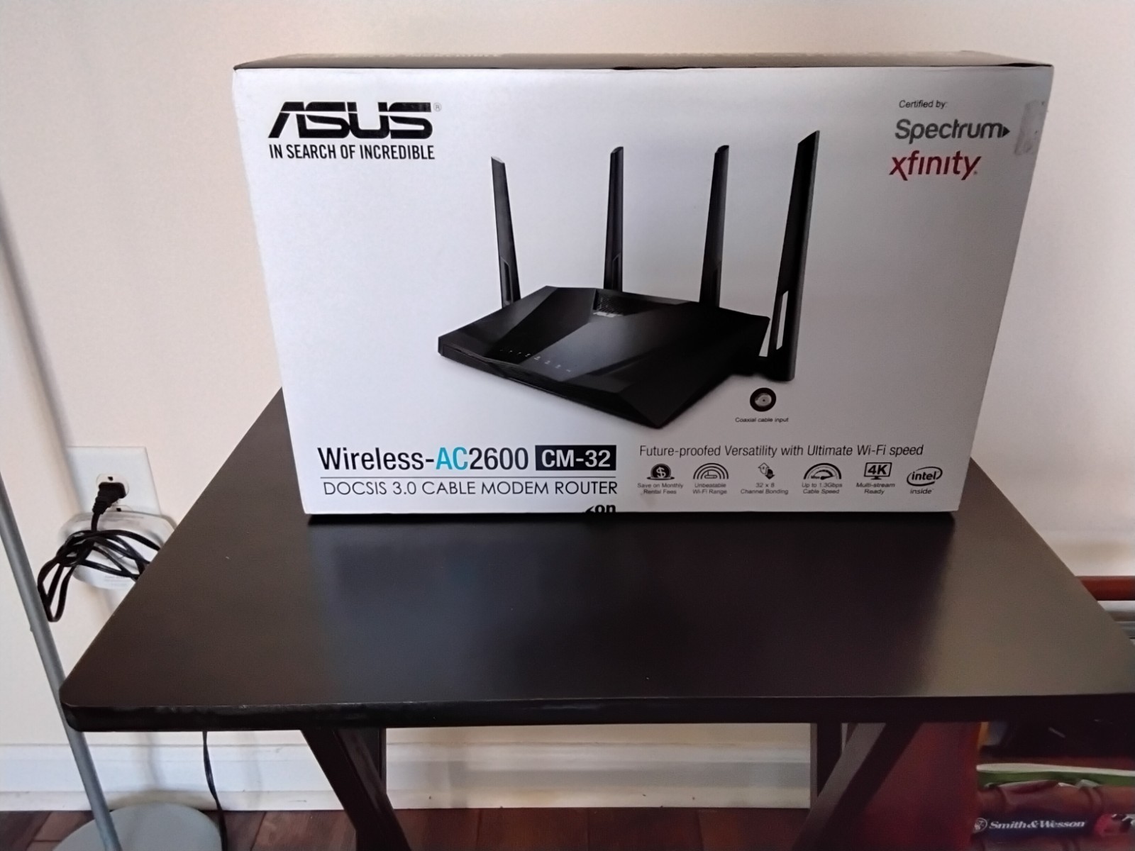 ASUS CM32 AC2600 DOCSIS 3.0 Cable Modem Router
