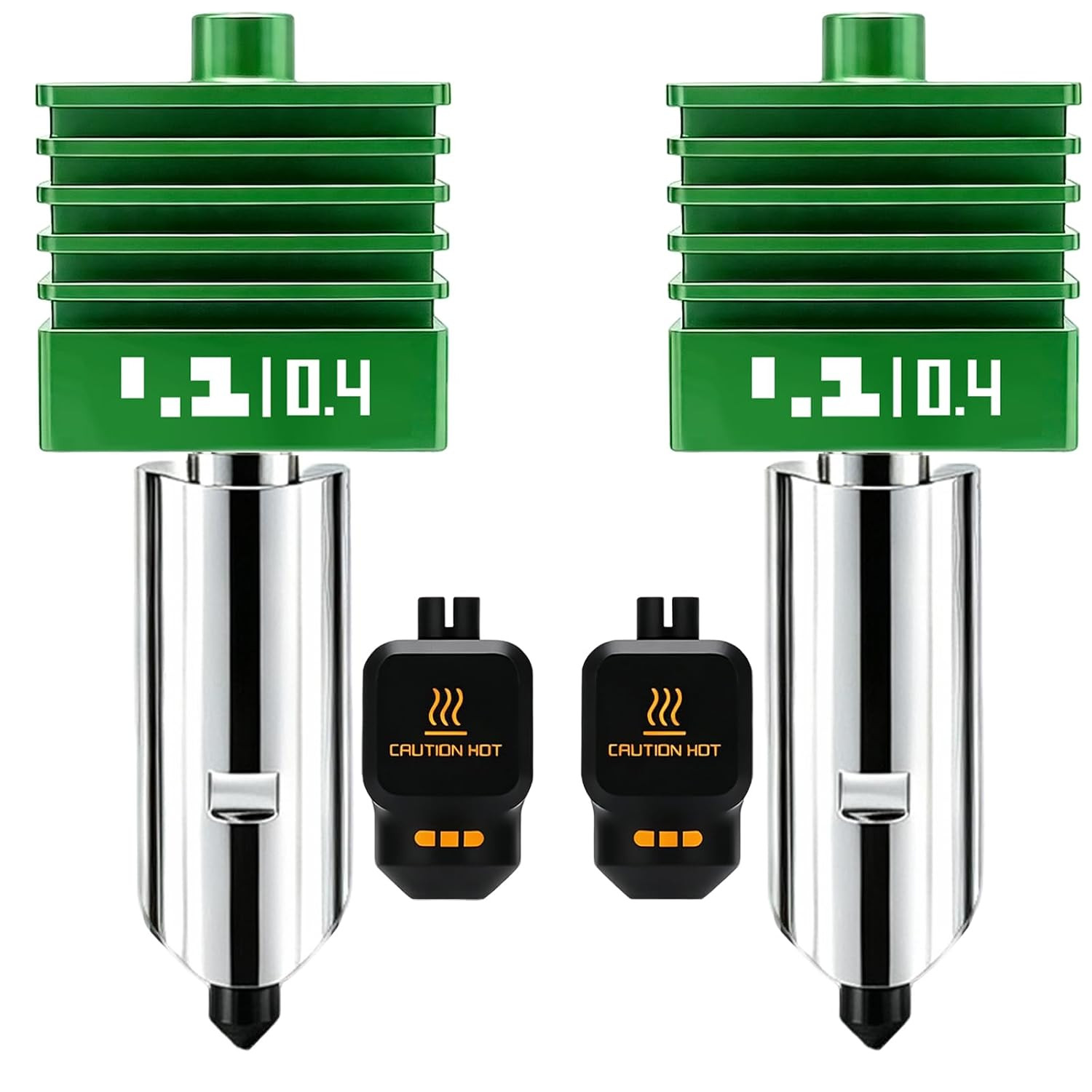 2 PK 0.4Mm Compatible with Bambu Lab P2S, X2D, H2D, H2S, H2C, A1, A1 Mini, A2L H