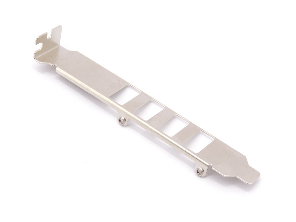 DELOCK 90304 4-Port USB Card Full Profile Standard Height Slot Bracket Bezel