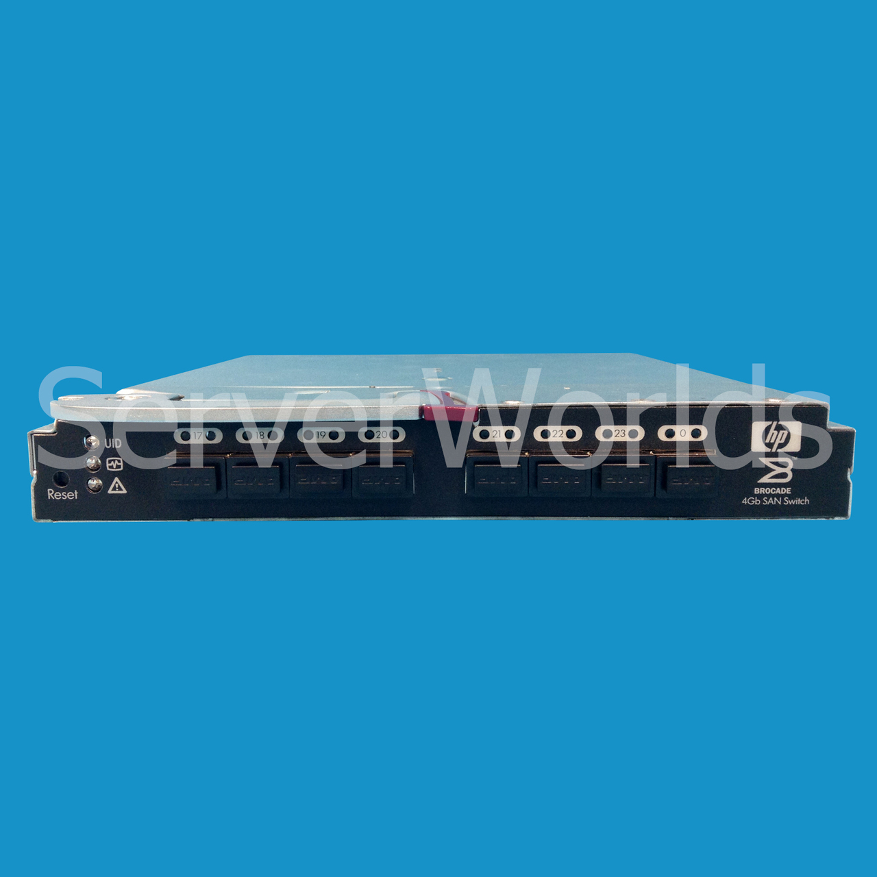 HP 411122-001 Brocade 4GB P-Class 24 Port SAN Switch AE371A