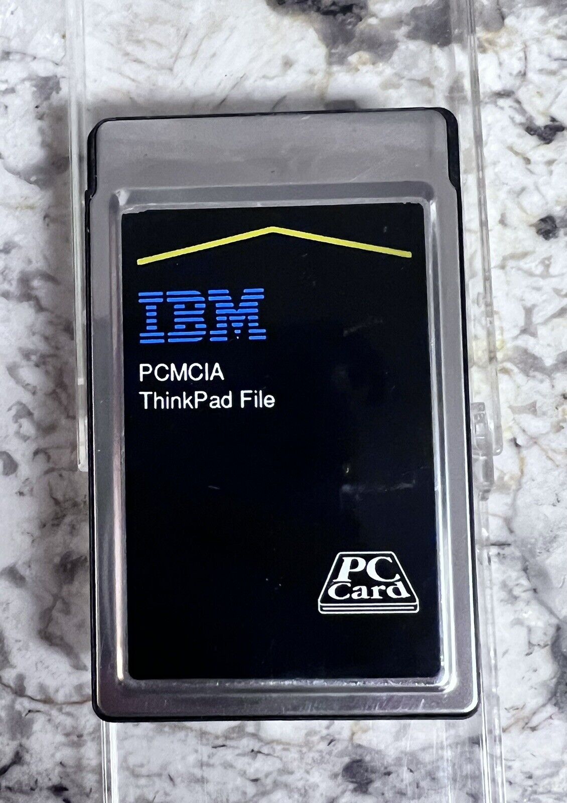 IBM PC ThinkPad File PCMCIA Card TPF-2.5MB Rev 4 Sundisk 1992 USA
