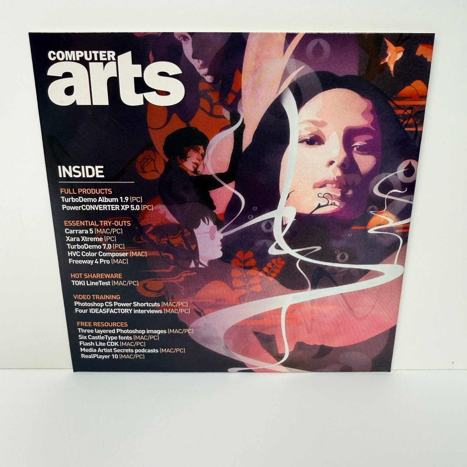Computer Arts Magazine Issue 119 Feb 2006 CD ONLY Software PC Mac Full Prod