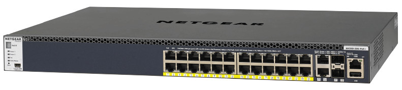NETGEAR M4300-28G-PoE+ GSM4328PA-100NES 24x1G PoE+ Stackable Managed Switch 550W