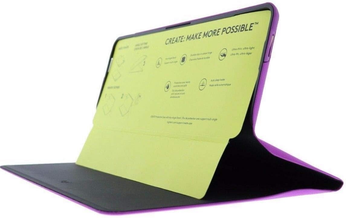 Logitech Create Protective Case w/ Stand for 12.9-Inch Apple iPad Pro 1 - Purple