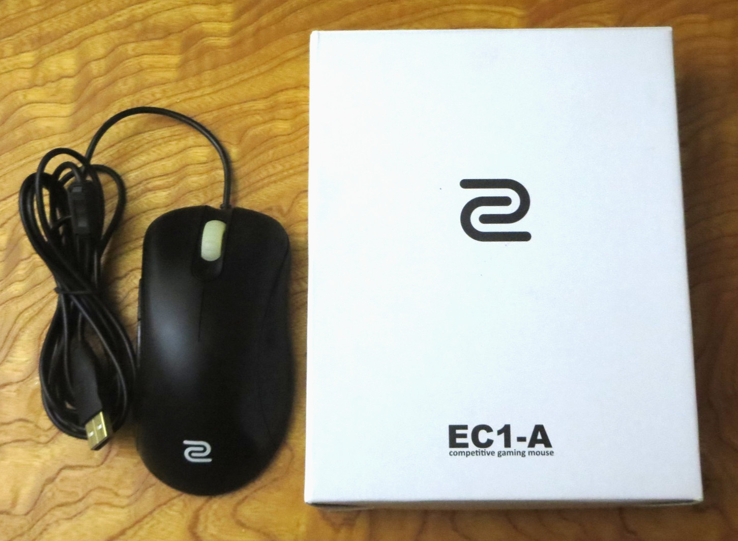 Pre-BenQ Vintage Zowie EC1-A Wired Optical Ergonomic Gaming Mouse  5 Buttons