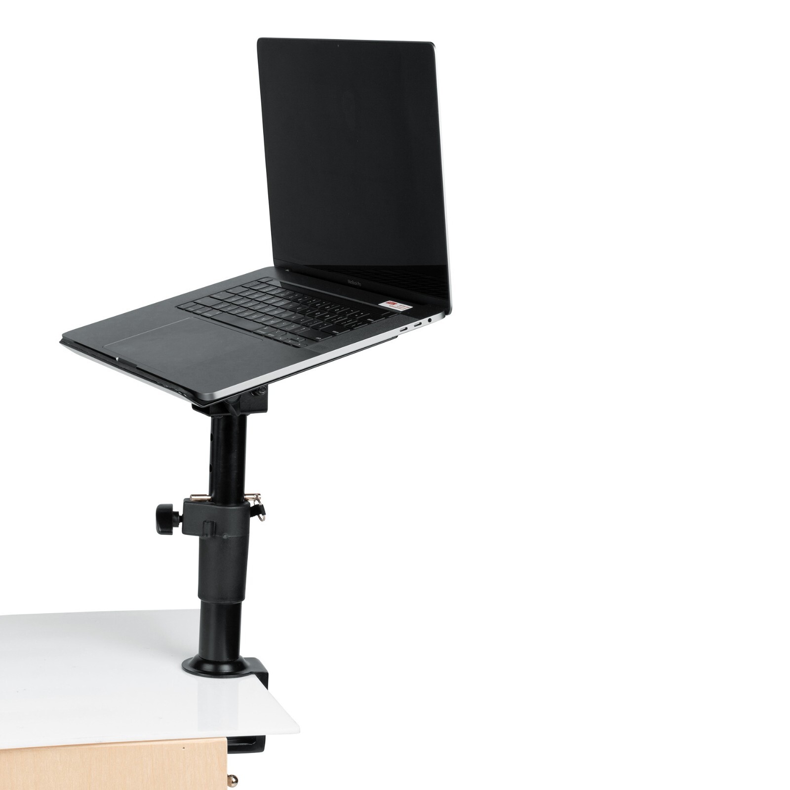 Gator Frameworks Clampable Universal Laptop Desktop Stand with Adjustable Height