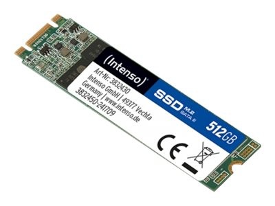 Intenso M.2 SSD TOP 512GB SATA III Indoor SSD Drive 3832450