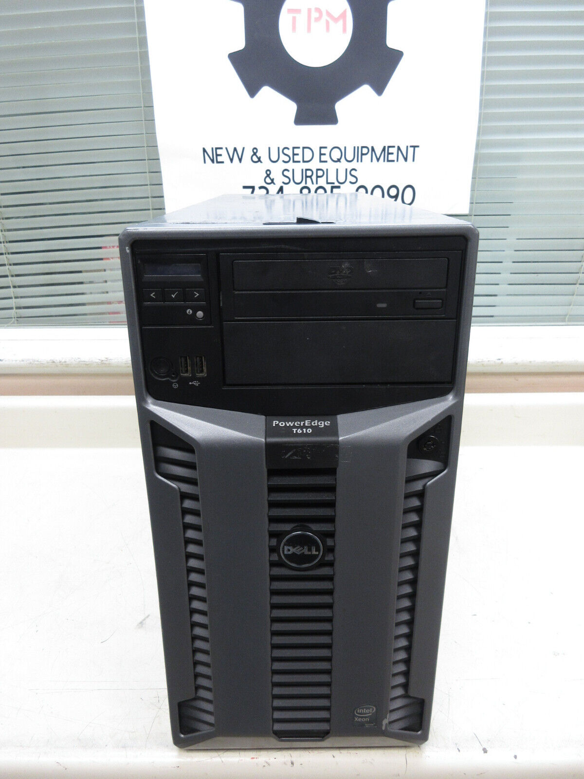 Dell PowerEdge T610 Server w/ Dual Intel X5675 Xeon 192GB RAM 7x 2TB HD Used