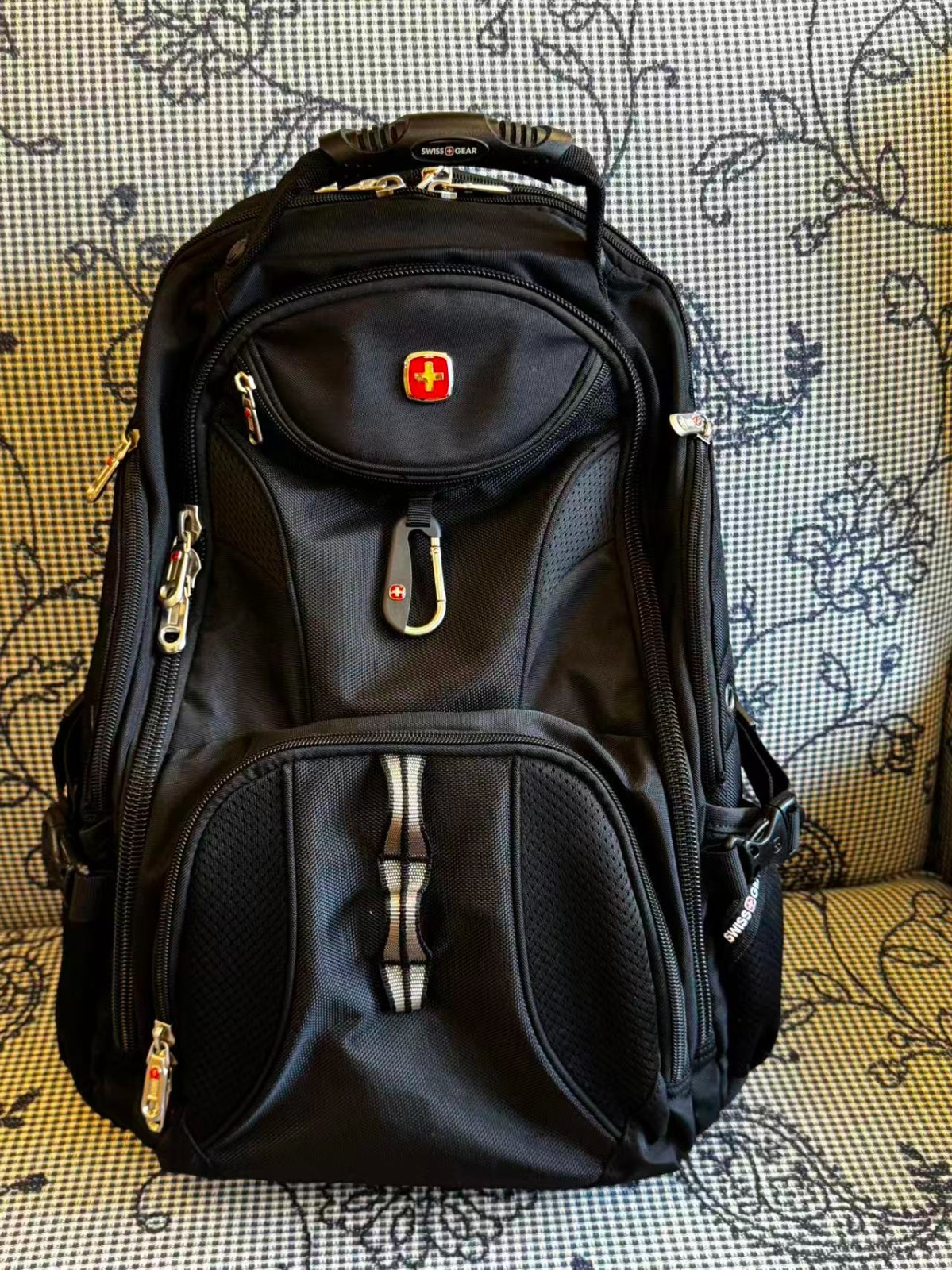 SwissGear 1900 Scansmart TSA 17 Laptop Backpack, Black, 19-Inch  EUC