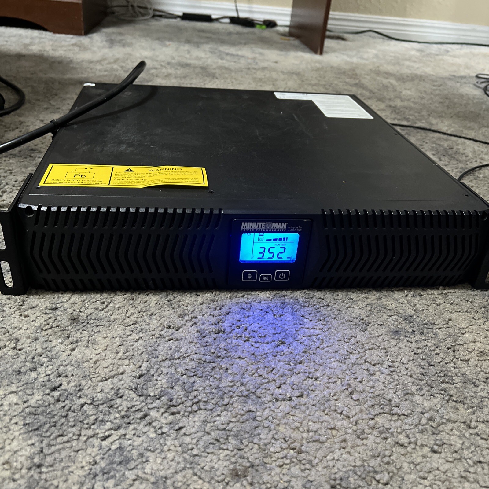 Minuteman EnterprisePlus LCD Uninterrupted Power Supply E1000RTXL2U - Tested
