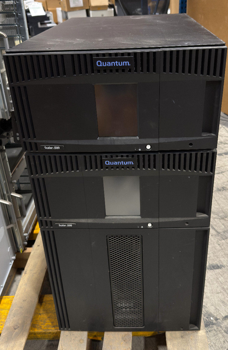 Quantum Scalar i500 Tape Library Control Module w/ Expansion Chassis