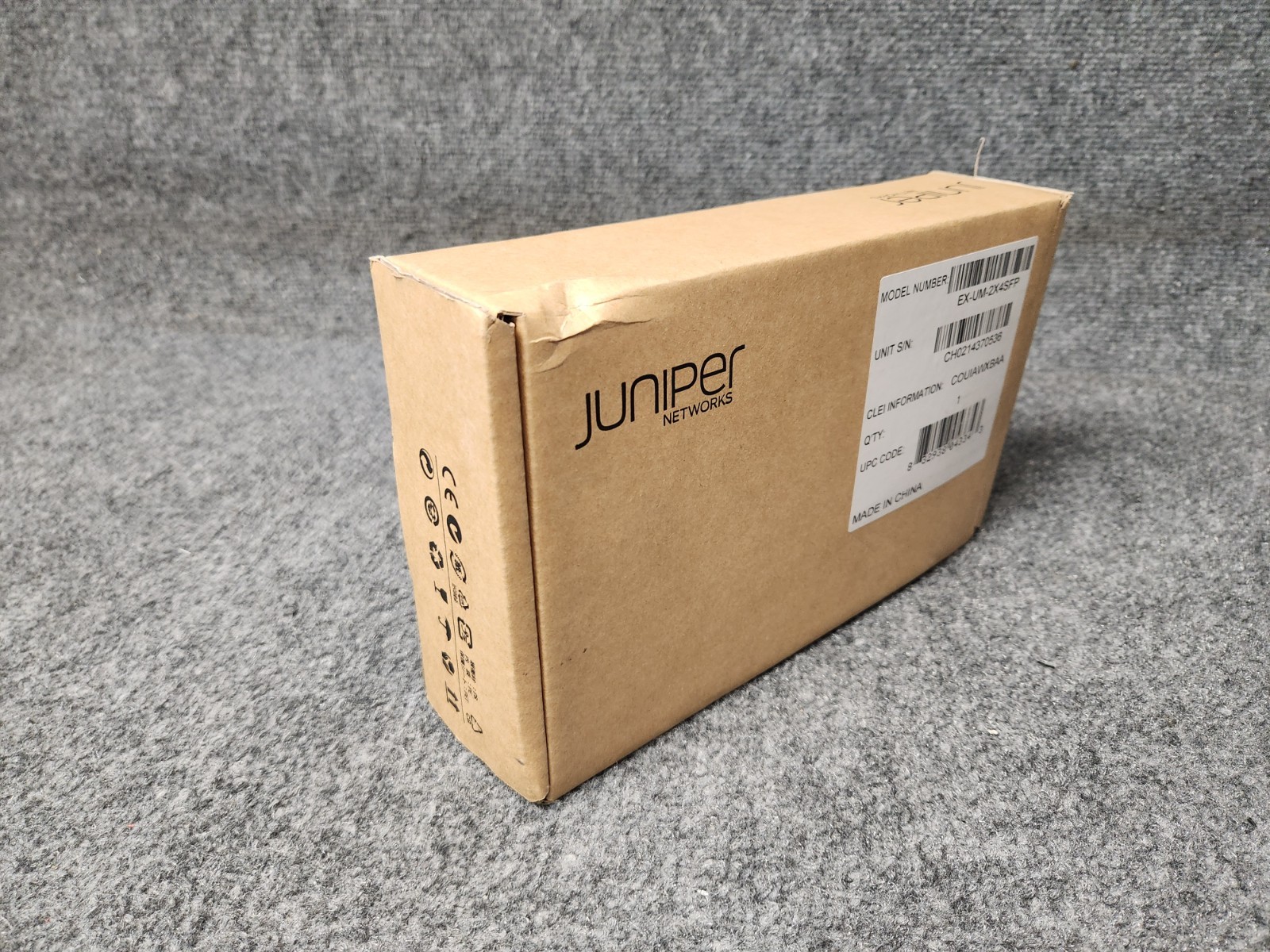 Juniper Networks EX-UM-2X4SFP 4-Port Uplink Module 2x 10G SFP+ 711-026017