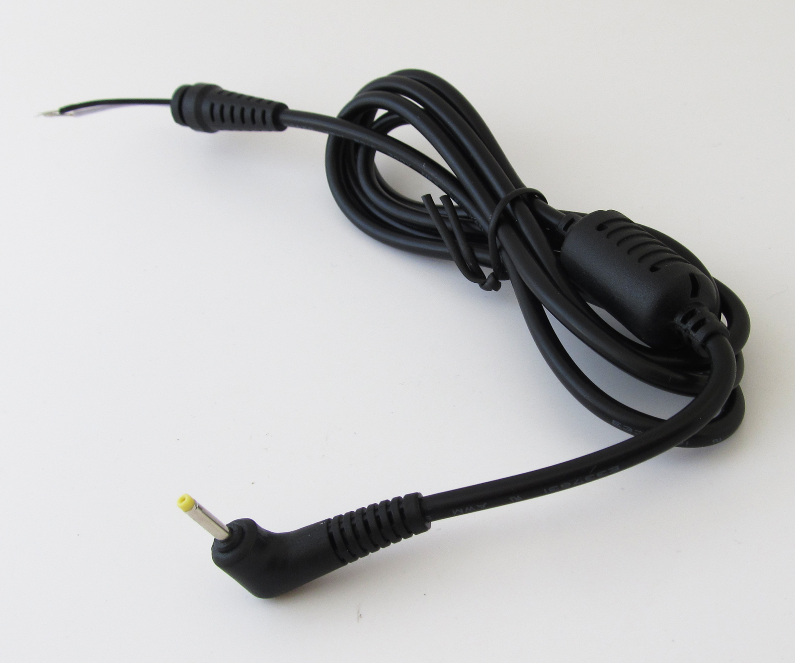 5x 4ft/1.2M 2.35mm x 0.7mm DC Power Plug Socket Connector Cord Cable w/Lock Ring