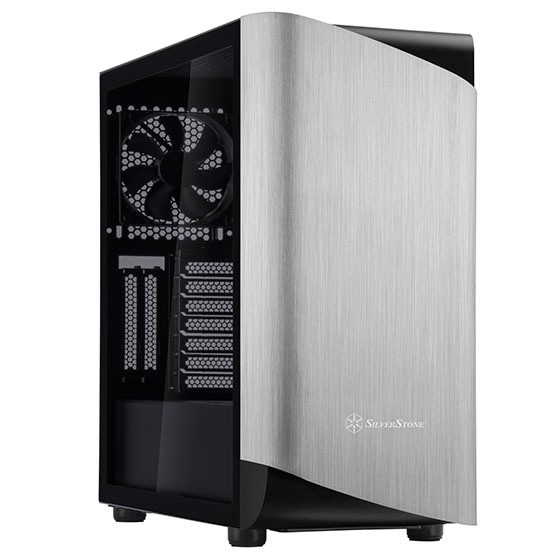 Silverstone SST-SEA1SB-G, Seta A1, Mid-tower, Tempered Glass, Drive Bays: 2x3...