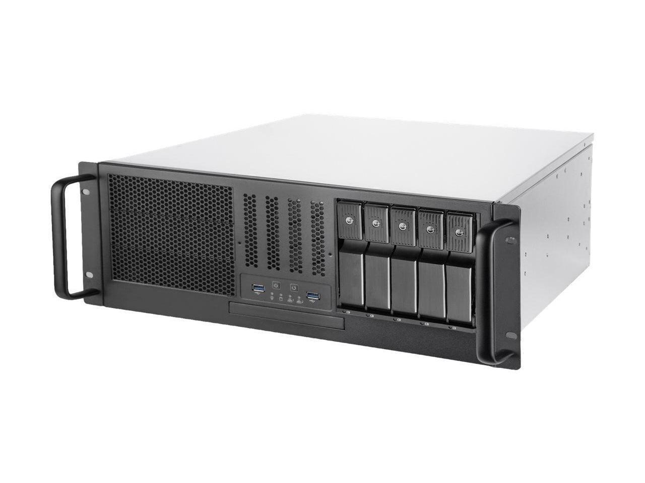 SilverStone RM41-H08 Silver SGCC 4U Rackmount Server Chassis