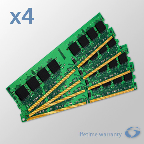 16GB (4x4GB) Memory RAM PC3-10600 ECC Unbuffered HP Compaq ProLiant ML110 G7