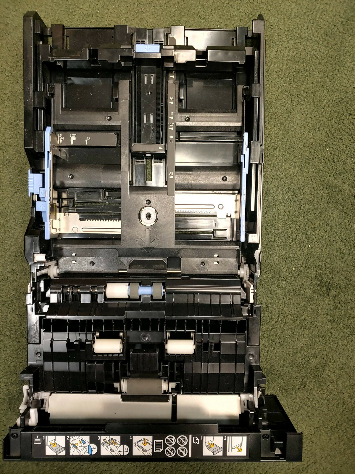 DELL 3110 3115 3130cn Printer 250-Sheet Lower Feeder Tray GG751 P445D