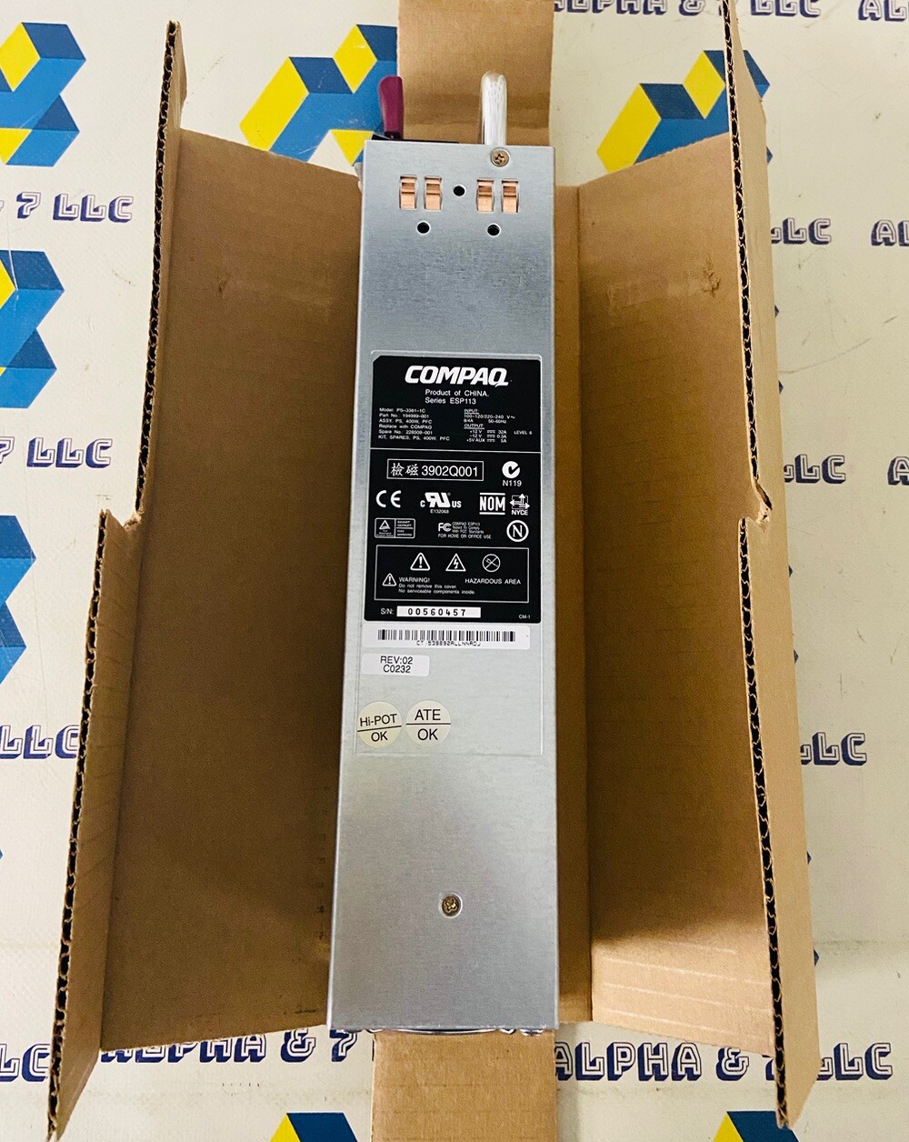 CompaQ 3902Q001 Power Supply 