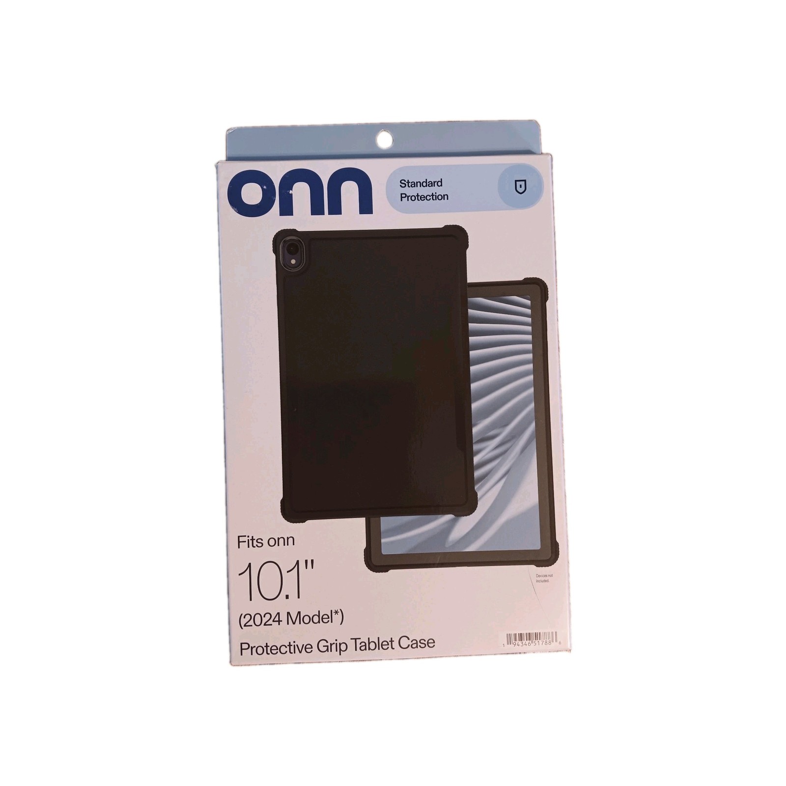 ONN Protective Grip Tablet Case Fits 10.1” (2024 Model) Standard Protection