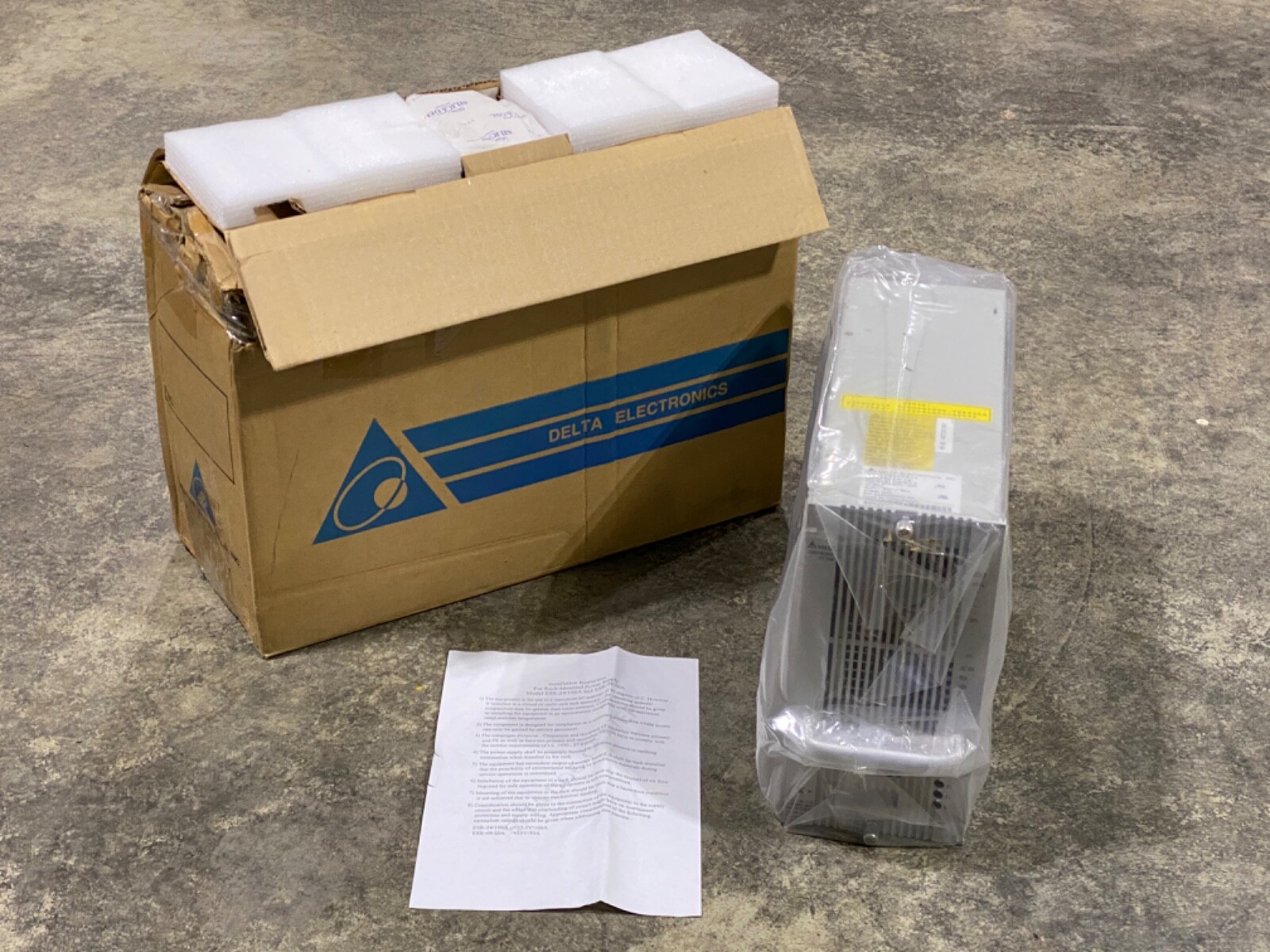 NEW DELTA ESR-48/50A, MODULE RECTIFIER, 48VAC 50A, POWER SUPPLY MODULE 3000