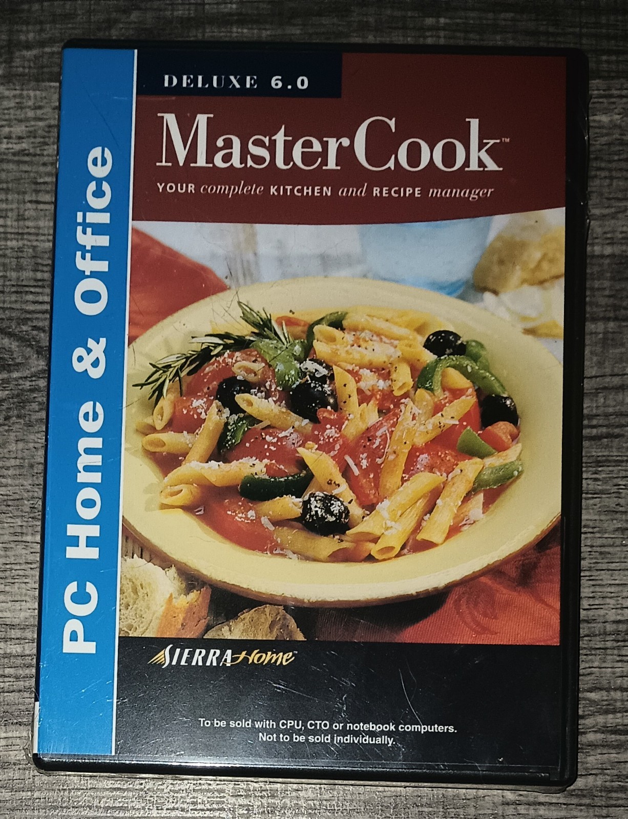 New Sealed PC Master Cook Deluxe 6.0 Disc Excellent Condition