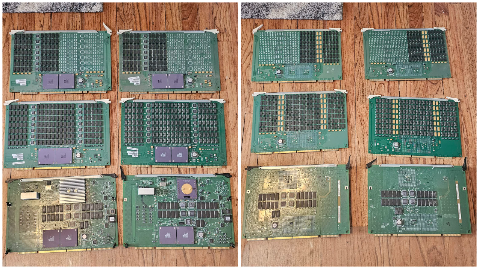 Rare Gold Scrap Reuse Lot 6x Boards Digital DEC AlphaServer 2000/2100 CPU & MEM