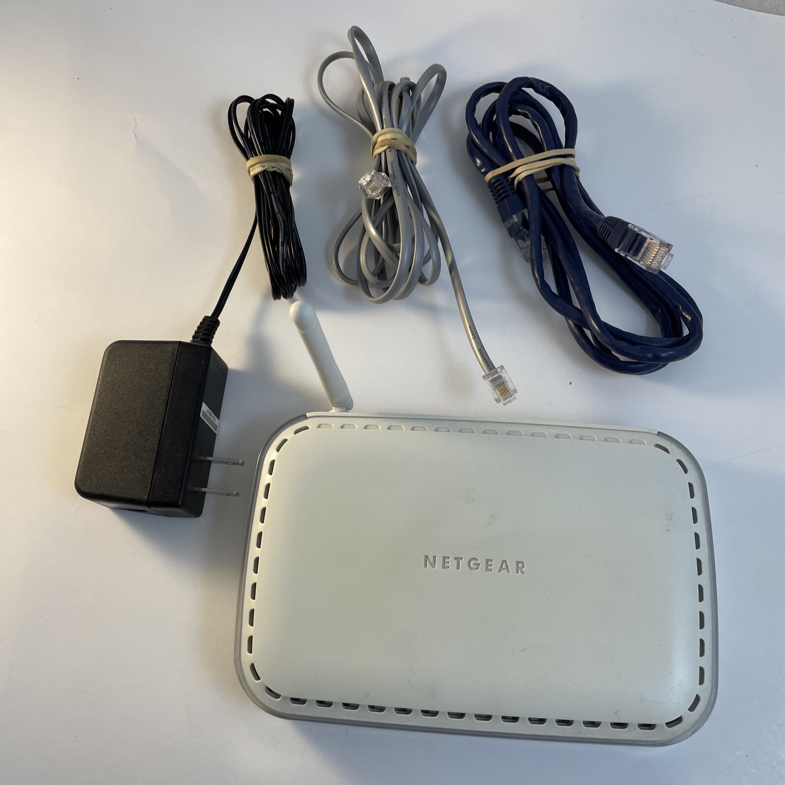 Netgear WGR614 4-Port Wireless G Router (WGR614NA)Ethernet And Phone Cable